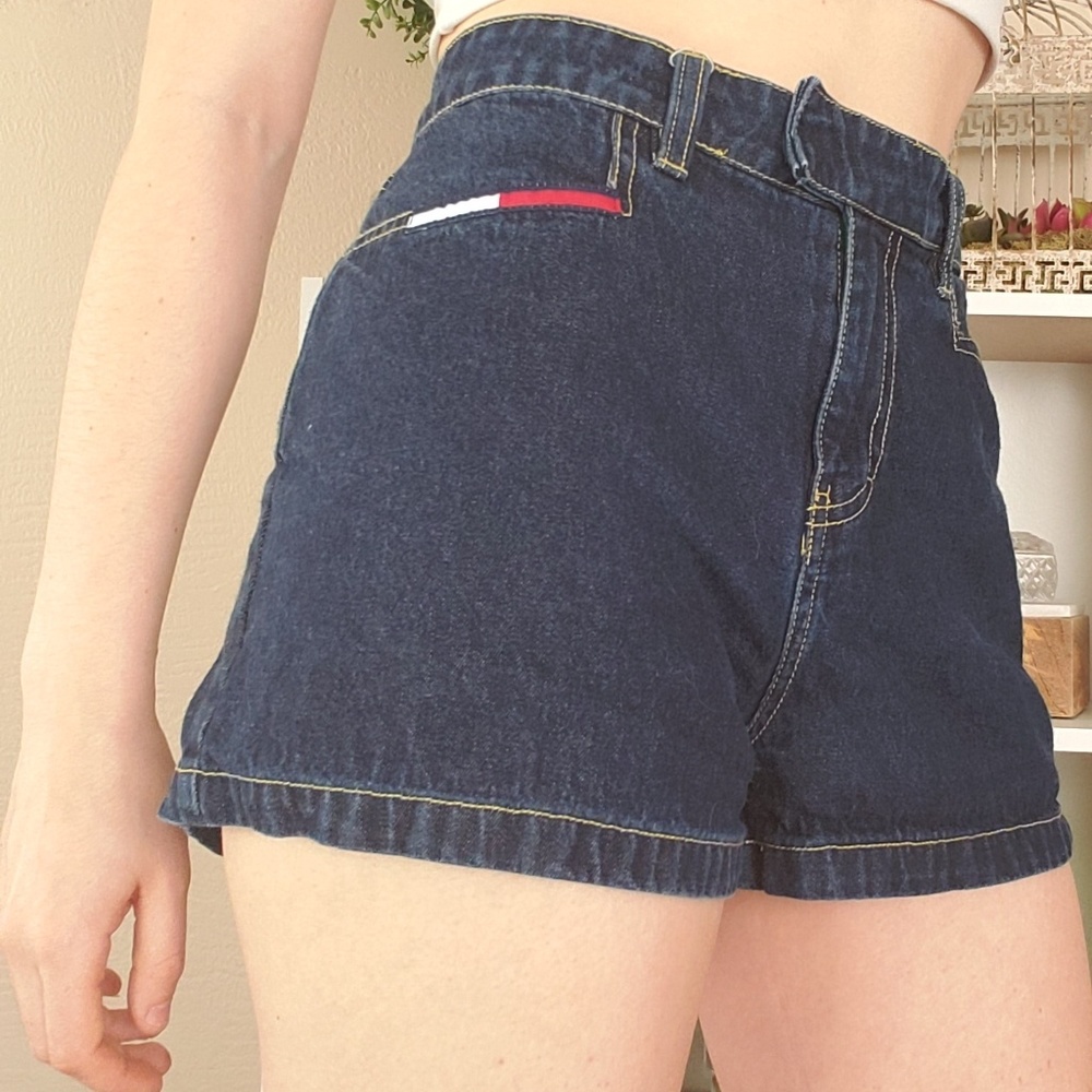 Tommy Hilfiger Dark Wash Jean Shorts